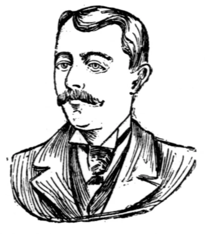 Drawing of Patrick Sinnott (from the 
Edinburgh Evening News, 3 January 
1893)