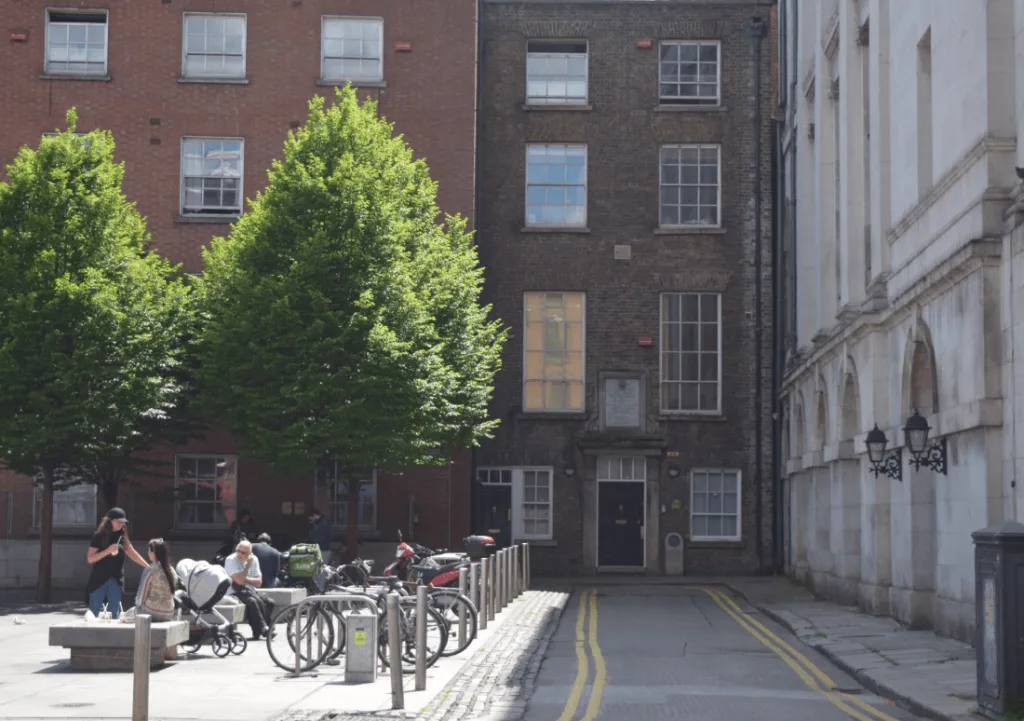 Exchange Court, present day (Credit: Lynn Daly)