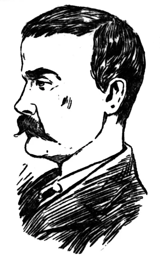 Drawing of Patrick Reid 
(from the Evening Herald, 30 
November 1893)